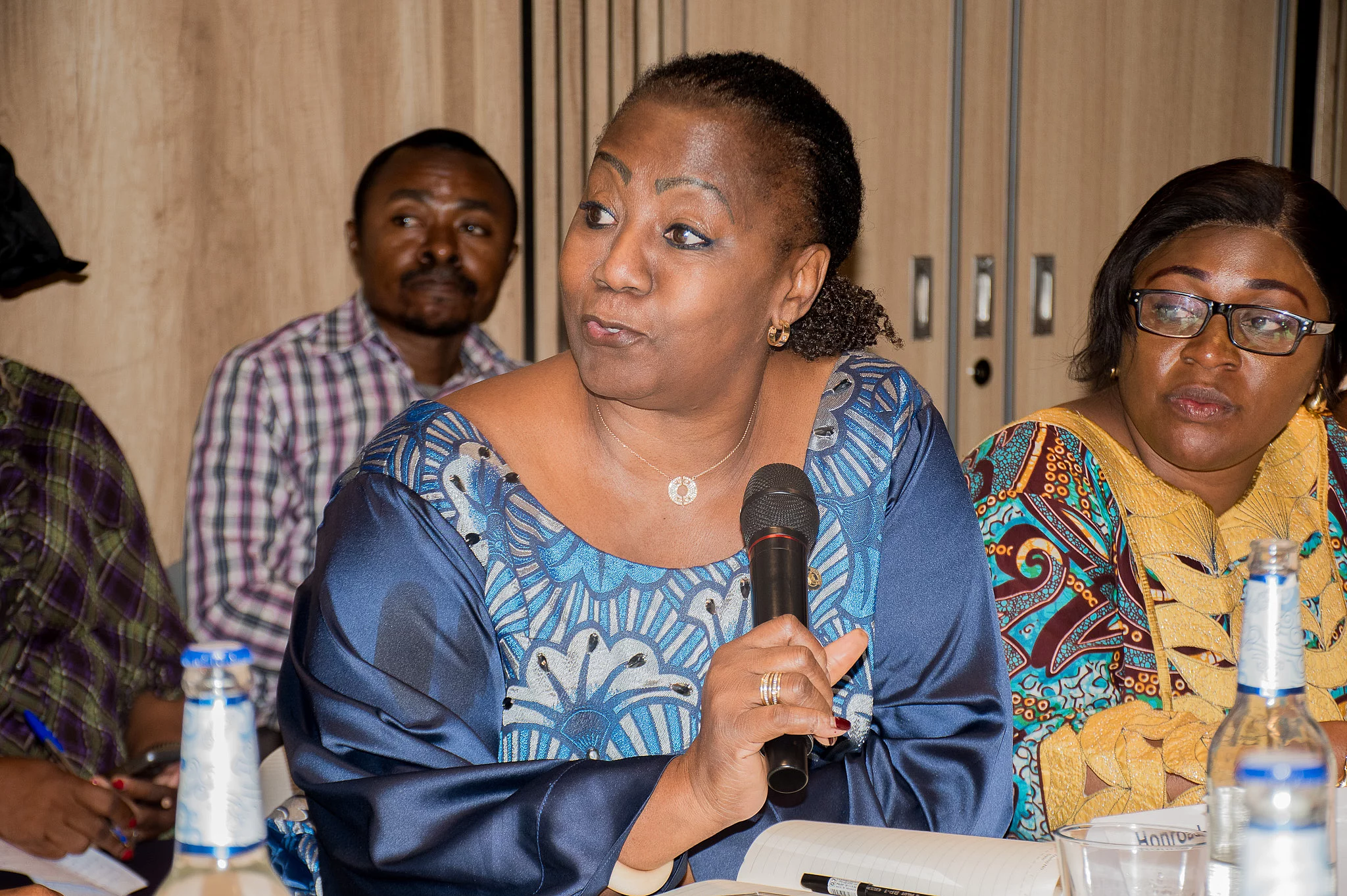 Intervention de Mme Honorable Dominique Munongo au Novotel