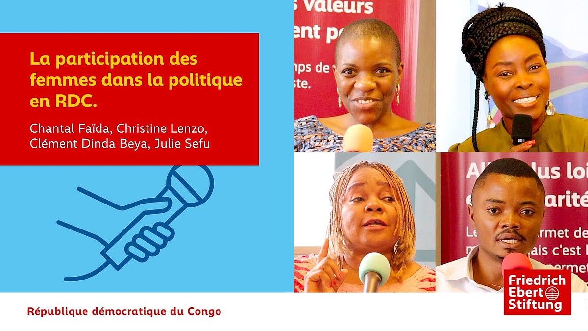 La participation des femmes dans la politique en DRC. Défis et opportunités.